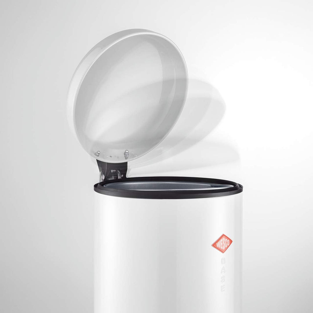 Wesco Baseboy Abfallsammler aus Edelstahl in der Farbe Graphit mit einem Volumen von 20 Litern - Mit