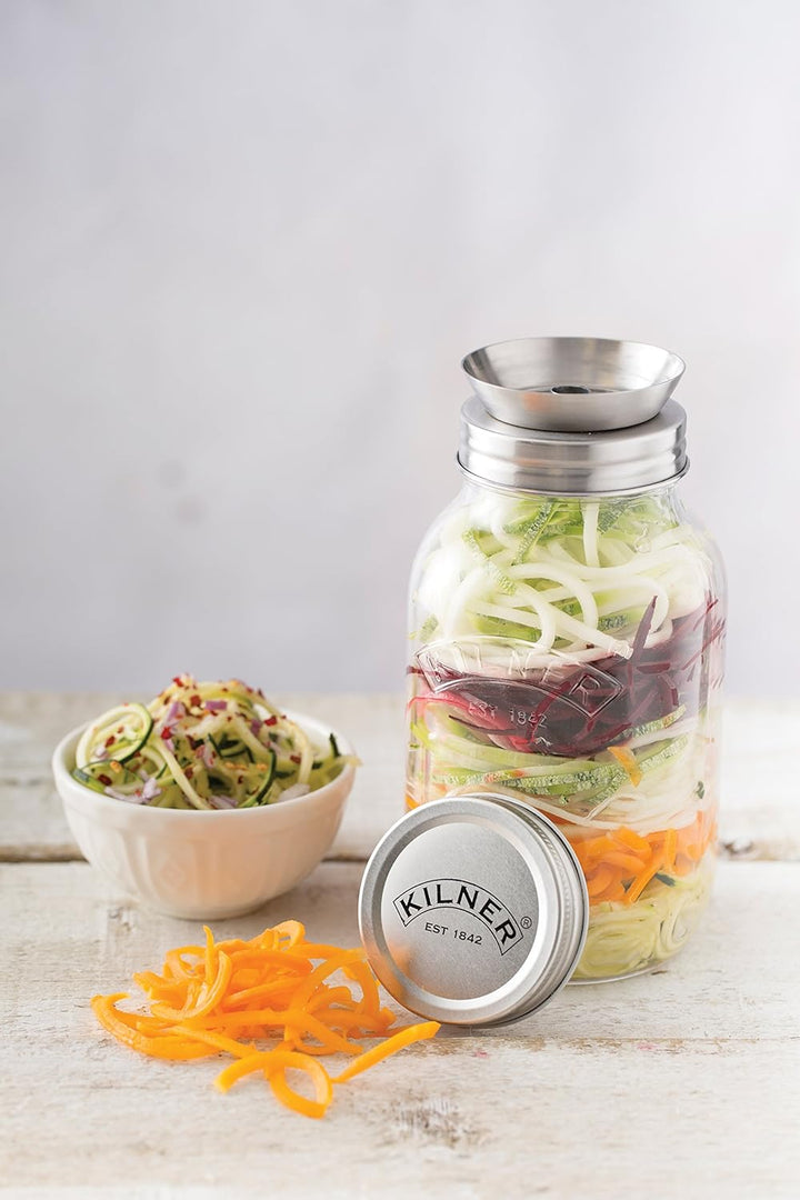 KILNER Create & Make Spiralschneider - für die einfache Herstellung leckere Obst- und Gemüsespiralen