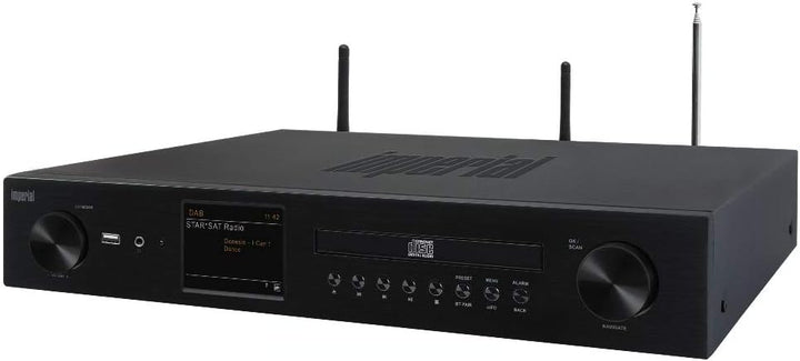 Imperial DABMAN i550 CD HiFi-Verst?rker Internetradio (DAB+/DAB/UKW/WLAN, Bluetooth, Streaming Diens
