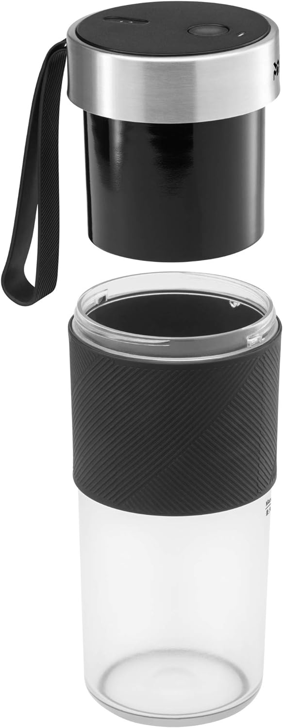WMF Küchenminis Salat-to-go (150 W, elektrischer Gemüseschneider, 5 Einsätze) & Küchenminis Mix on t