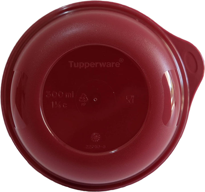 Tupperware Set (3) Kühlschrank Hit-Parade 300 ml schwarz rot dunkelrot kleine Hitparade Mini Panoram