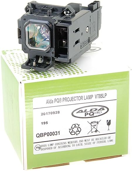 Alda PQ-Premium, Beamerlampe/Ersatzlampe kompatibel mit VT85LP, 50029924, VT85LP+ für NEC VT480,VT49