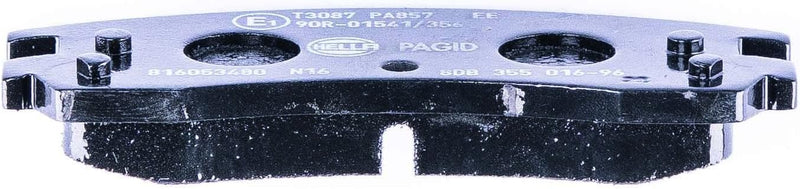 HELLA PAGID 8DB 355 016-961 Bremsbelagsatz - T3087 - Dicke/Stärke: 13.8mm - Bremssystem: Akebono - m