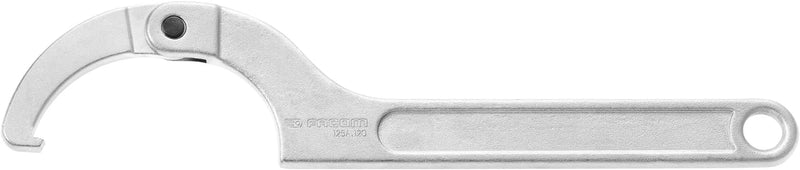 FACOM Hakenschlüssel Mitgelenk Spannbereich 80-120 mm,Länge 345 mm, 1 Stück, 125A.120