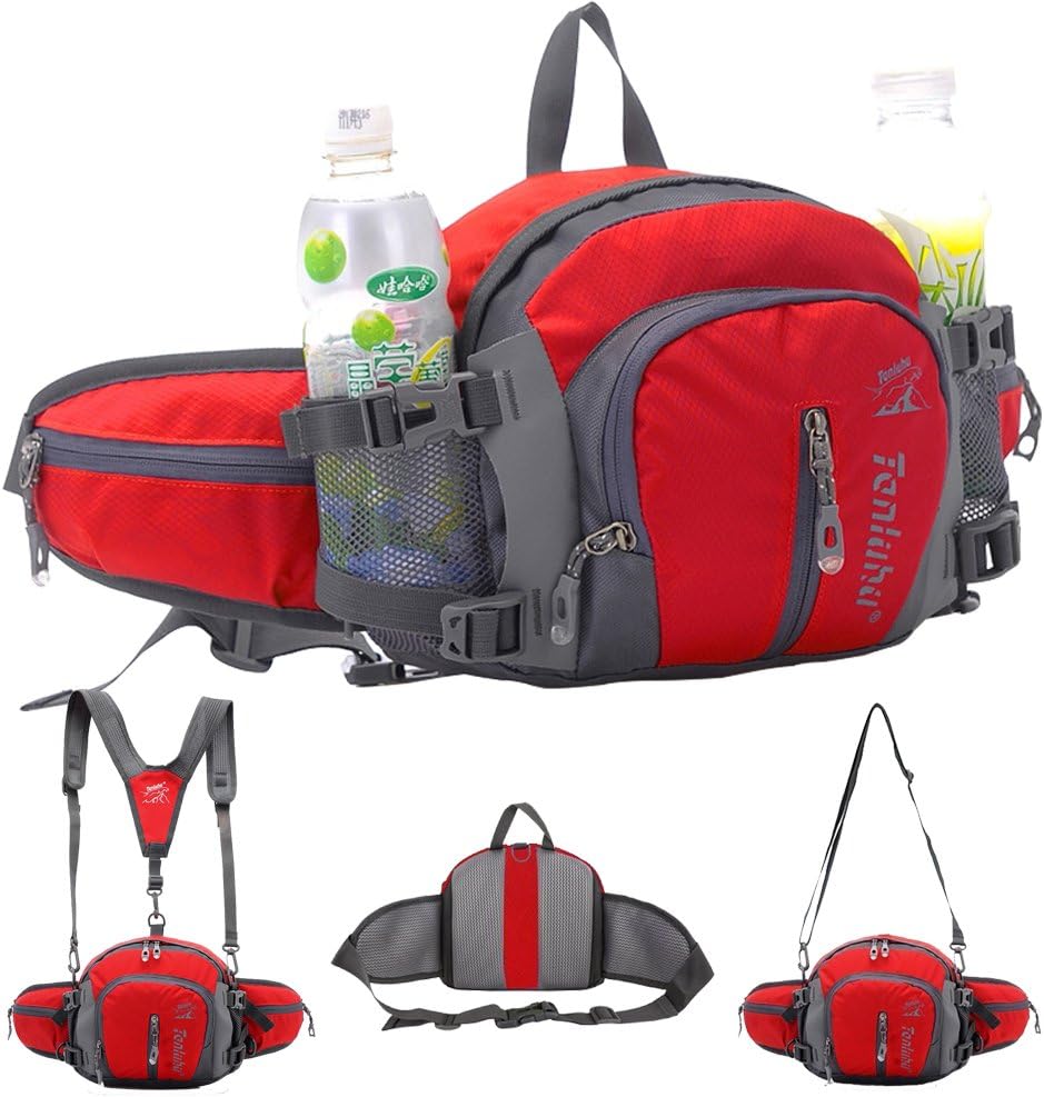SINOKAL multifunktionale Militärstil Canvas-Pack Gürteltasche Wasser Widerstand Fanny Packungen mit
