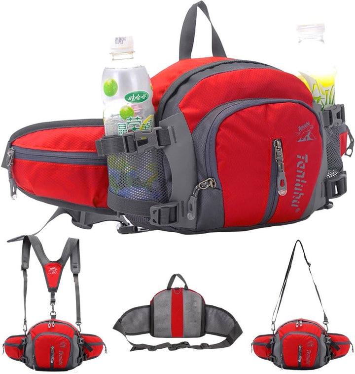 SINOKAL multifunktionale Militärstil Canvas-Pack Gürteltasche Wasser Widerstand Fanny Packungen mit