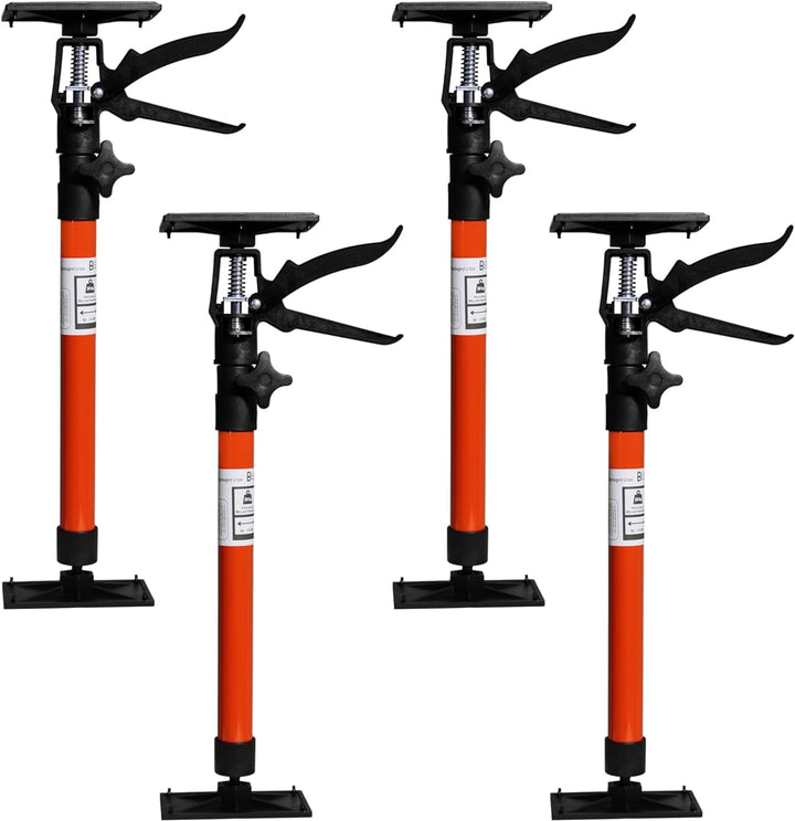 4x Türspanner Zargenspanner Türfutterstrebe Teleskop Stütze Spanner 50-115cm, 4