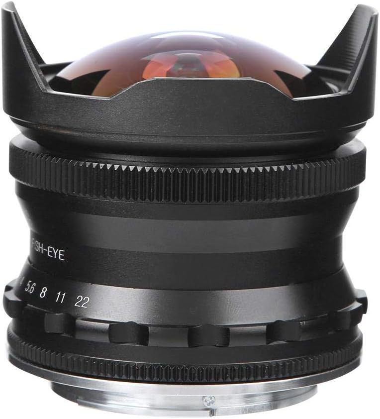 für Nikon Z Mount Objektiv, CL-Mil7528N 7,5 mm f16-f2,8 Weitwinkel Fisheye spiegellose Kamera Objekt