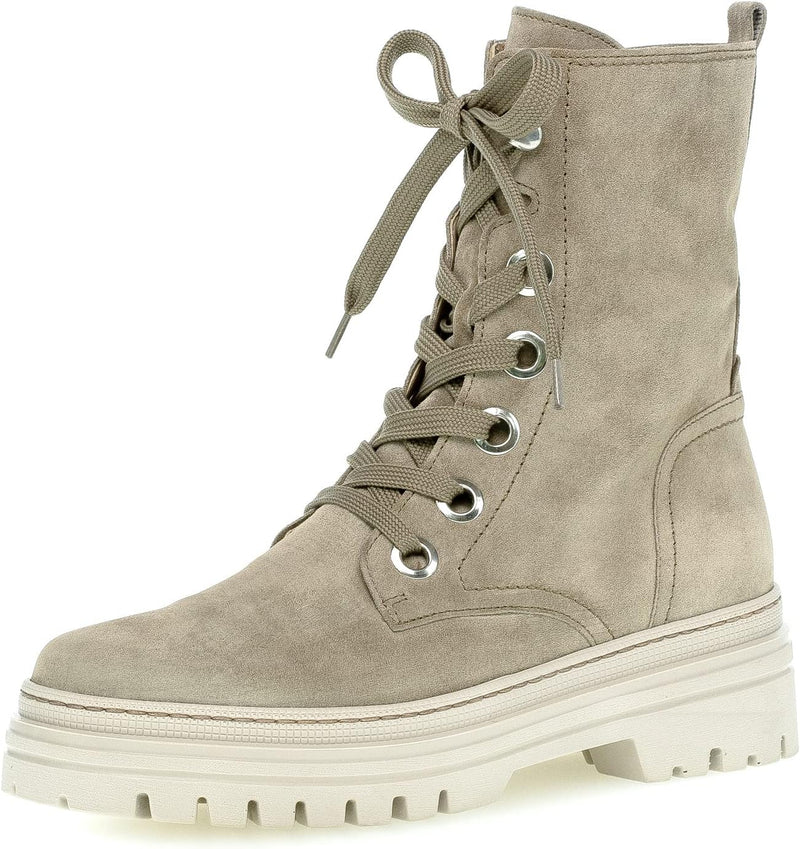 Gabor Damen Combat Boots, Frauen Stiefeletten,Wechselfussbett,Best Fitting,warm,gefüttert,stiefel,bo