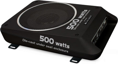 Unbekannt Audio Technology BC108US Auto-Subwoofer aktiv 500W grau