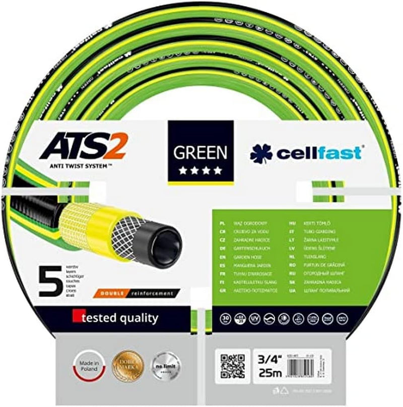 Cellfast Green ATS2 Gartenschlauch 3/4&