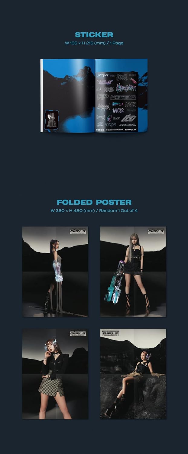 aespa – Girls [KWANGYA ver.] 2nd Mini-Album + Folded Poster