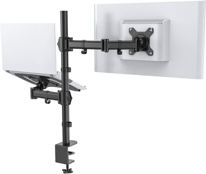 HFTEK - HF282LM - Monitor Halter Tischhalterung für Bildschirme von 13 bis 27 Zoll mit VESA 75/100 -