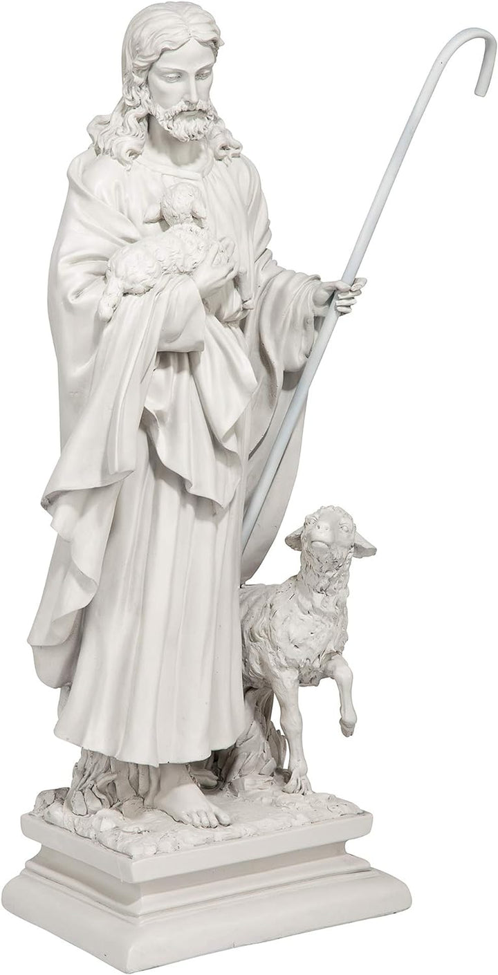 Design Toscano Jesus, der gute Hirte, Gartenstatue L, L