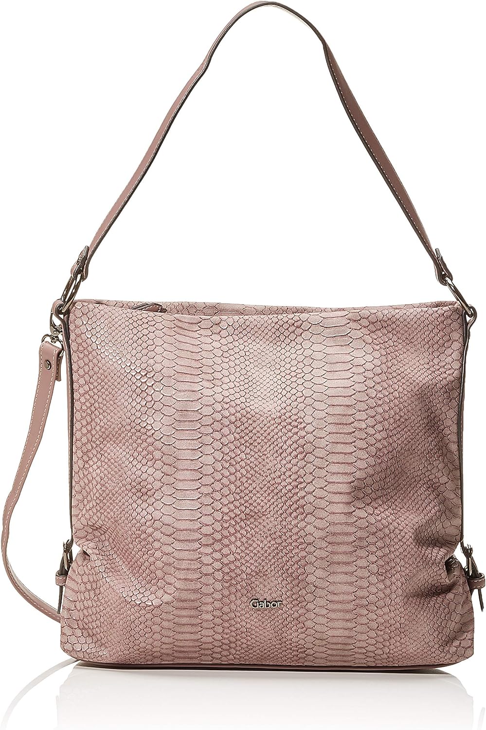 Gabor Shopper Damen Romana, 36x25x10 cm, Tasche Damen 32x29x11 cm (B x H x T) Rosa (Old Rosé), 32x29