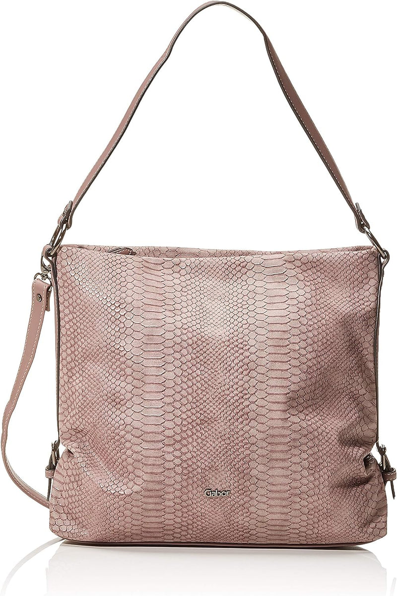 Gabor Shopper Damen Romana, 36x25x10 cm, Tasche Damen 32x29x11 cm (B x H x T) Rosa (Old Rosé), 32x29