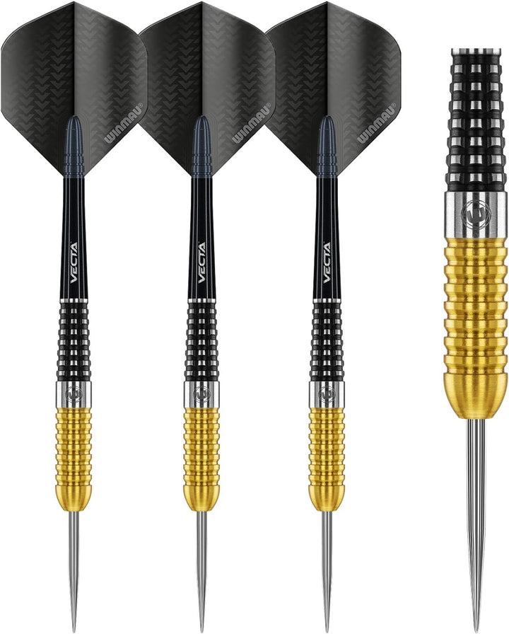 WINMAU Steve Beaton Special Edition 24 Gram Tungsten Darts with Prism Flights and Vecta Shafts (Stem