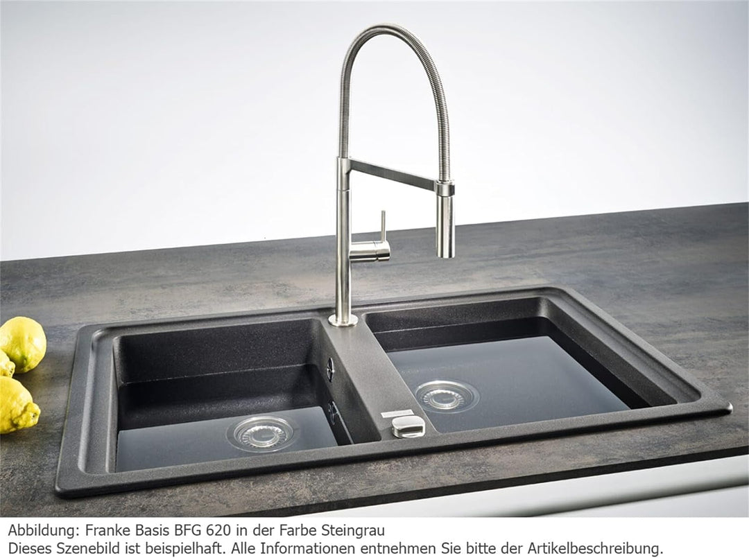 Franke Basis BFG 620 Onyx Granitspüle