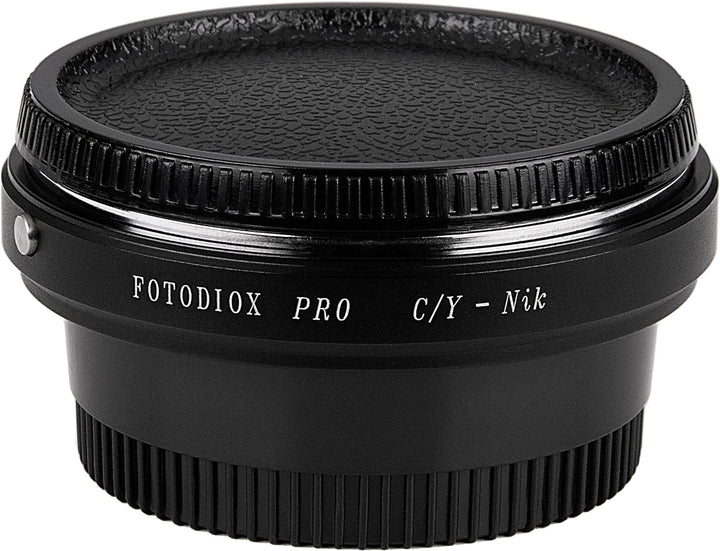 Fotodiox Pro Lens Mount Adapter Compatible with Contax/Yashica (CY) Lenses on Nikon F-Mount Cameras