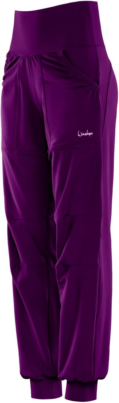 WINSHAPE Damen Freizeithose Functional Comfort Leisure Time Trousers Lei101c L Lila, L Lila