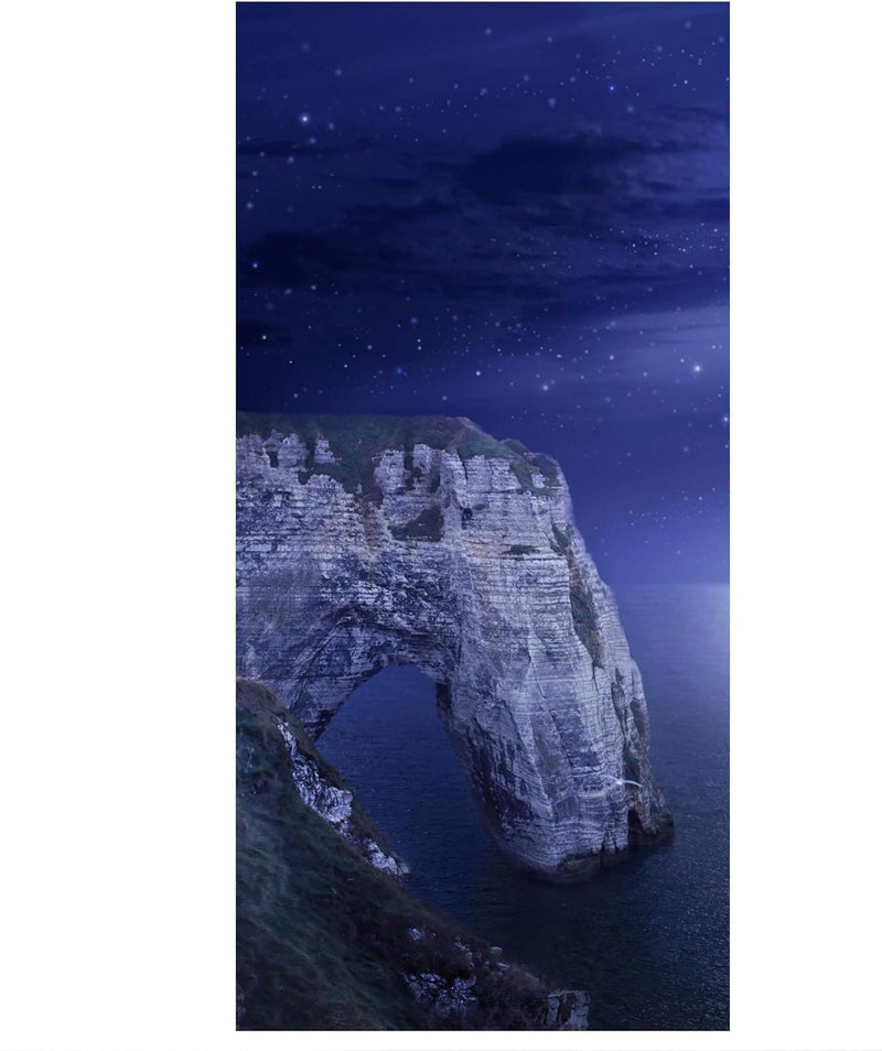 Bilderwelten Raumteiler Night Cliffs 250x120cm ohne Halterung 250x120cm without hanger, 250x120cm wi