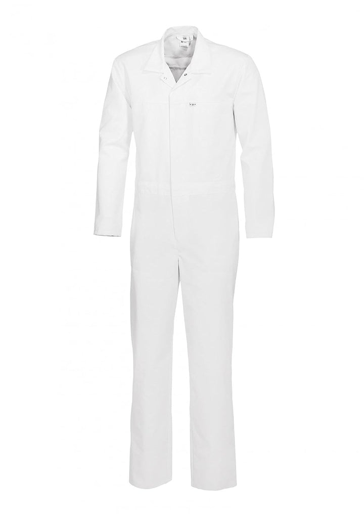 BP 1676-558-21-3XLn Unisex-Overall, 1/1 Ärmel mit verstellbarem Schlitz am Ärmelbund und elastischem