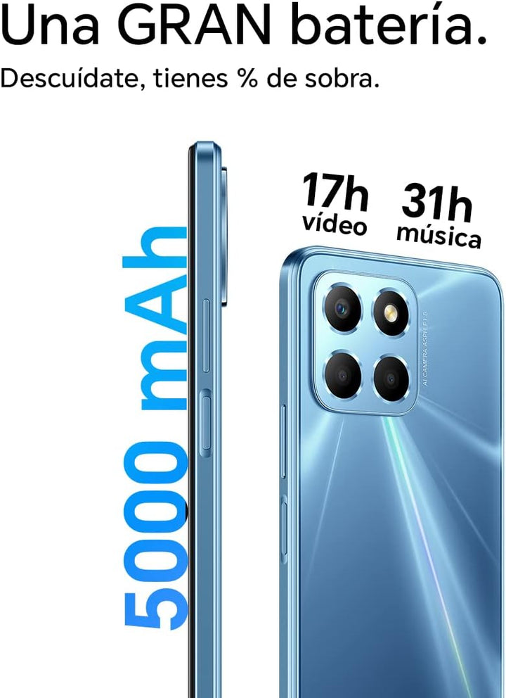 Honor X6 DS 4GB/64GB Ocean Blue EU Blau X6 4+64, Blau X6 4+64