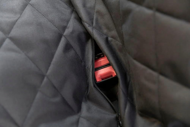 Trixie Autositz-Auflage doppelt 95 × 10 × 50 cm schwarz