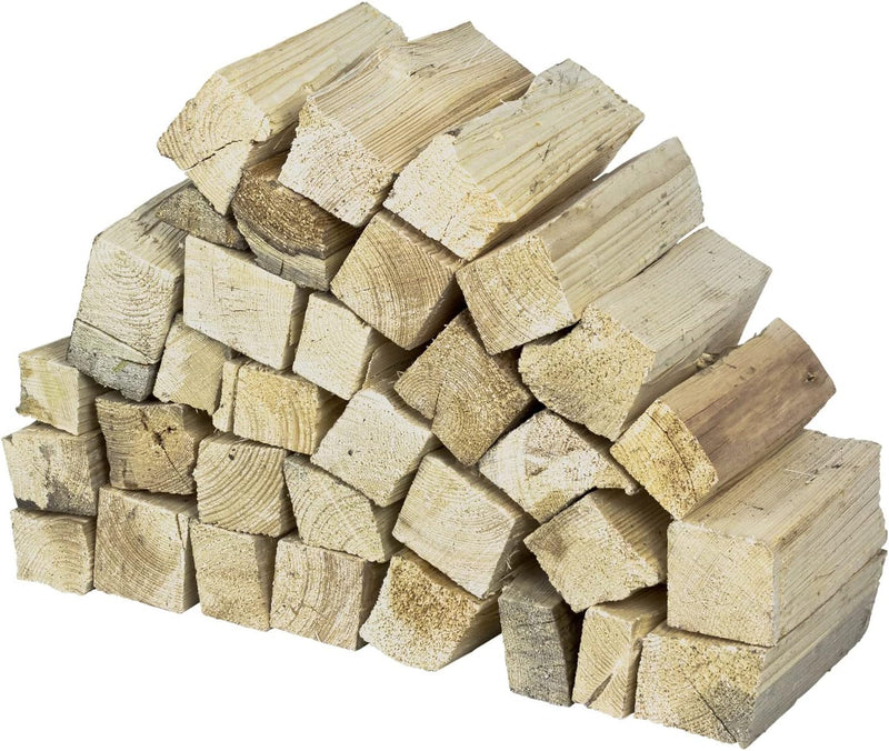 Brennholz Kaminholz Kiefer Holz 25 kg Für Ofen und Kamin Kaminofen Feuerschale Grill Feuerholz Holzs