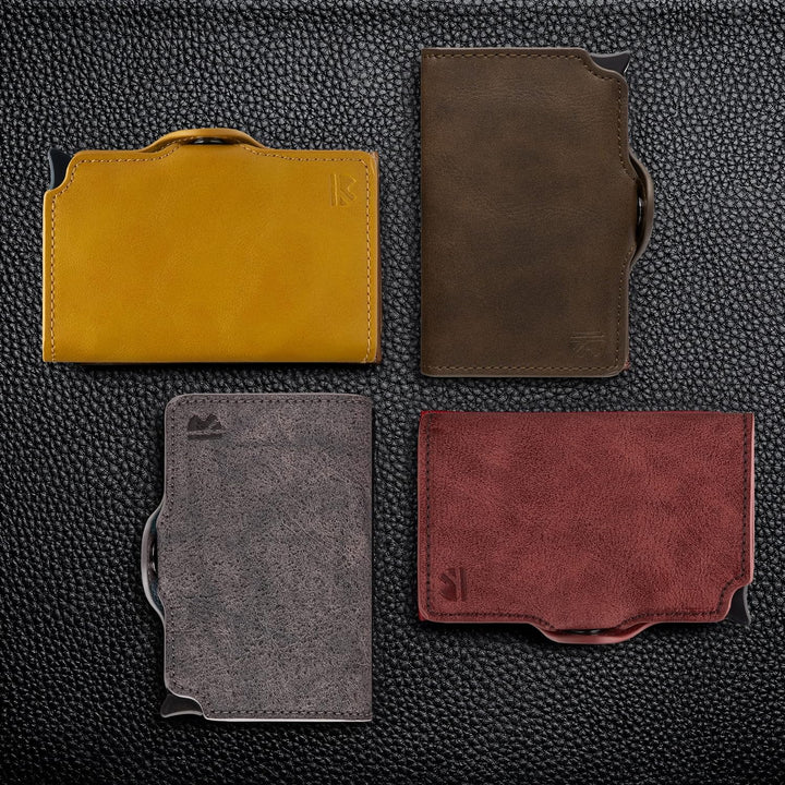 BEWMER 1 Geschütztes Kartenetui | Slim Wallet für Männer und Frauen | Kartenhalter mit RFID-Schutz u
