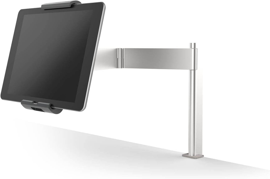 Durable Tablet Tischhalterung (mit Schwenkarm für Tablets 7-13 Zoll, 360° drehbar mit Diebstahlsiche