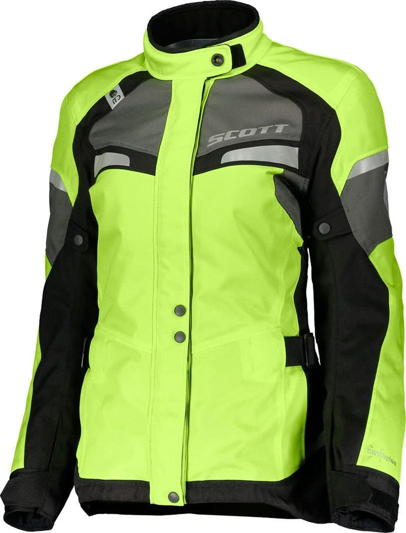 Scott Storm DP Damen Motorrad Textiljacke 38 Neon-Gelb