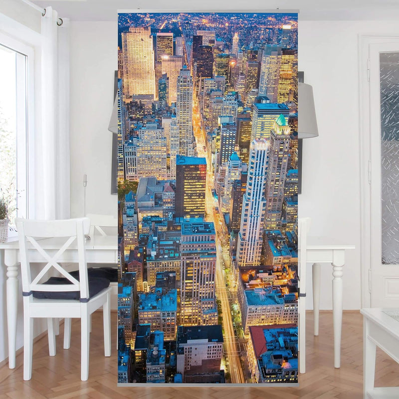 Bilderwelten Raumteiler Midtown Manhattan 250x120cm ohne Halterung 250x120cm without hanger, 250x120