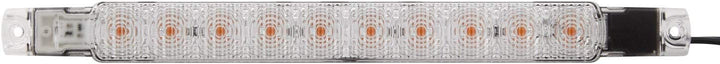 HELLA - Blinkleuchte - Strip Lamp - LED - 24V - Anbau/geschraubt - Lichtscheibenfarbe: glasklar - Ka
