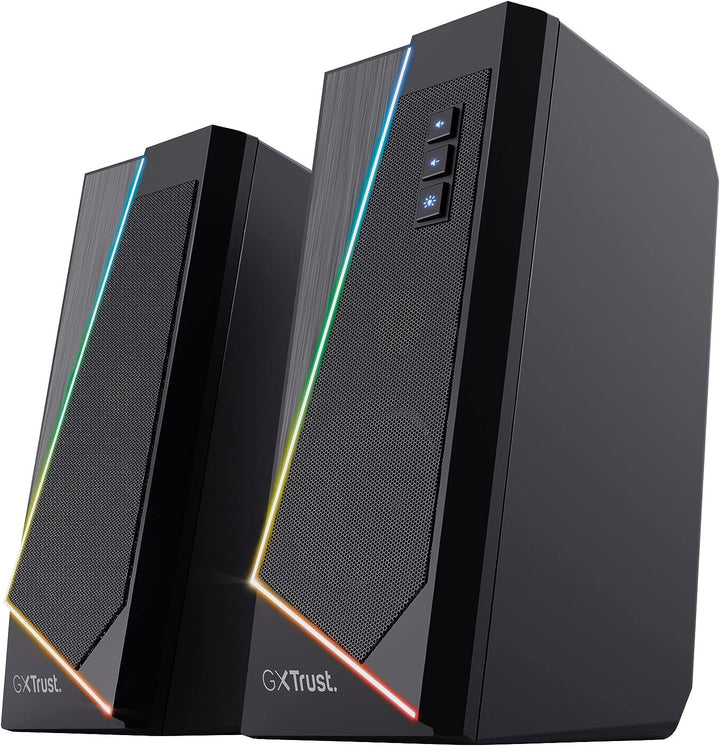 Trust Gaming Lautsprecher für PC GXT 609 Zoxa - Computer Boxen, Lautsprecherset mit 6 Verschiedene R