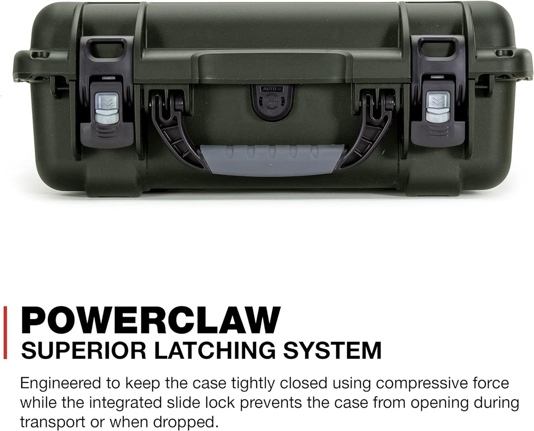 Nanuk 925 Wasserdichter Hartschalenkoffer leer - Olive Leer Olive, Leer Olive