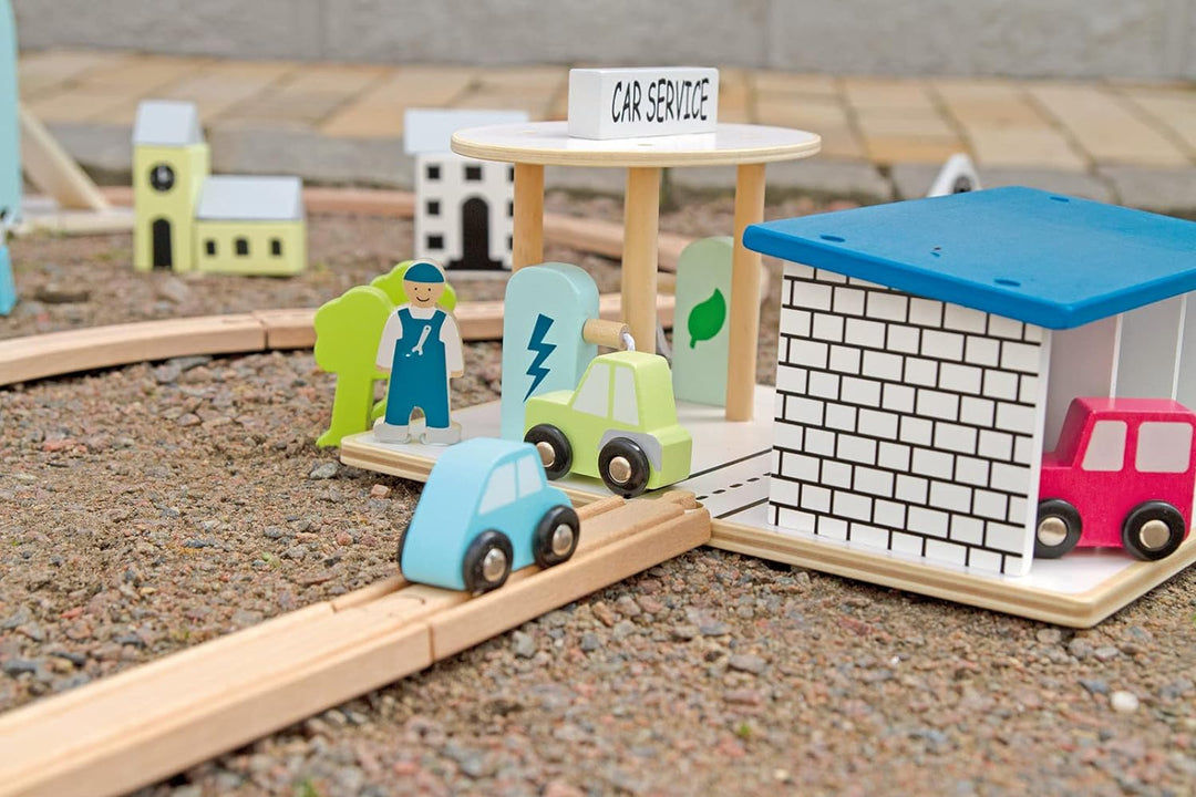 JaBaDaBaDo W7142 Tankstellen-Set