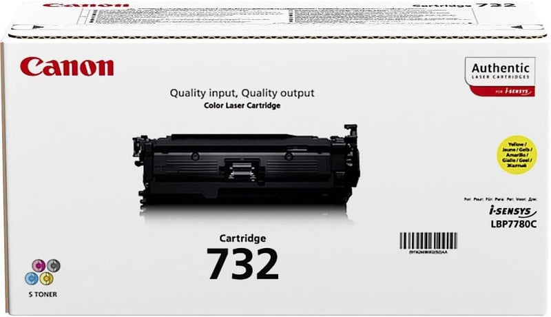 Canon 6260B002 Original Toner, Gelb, 1-er Pack Toner Cartridge Gelb, Toner Cartridge Gelb