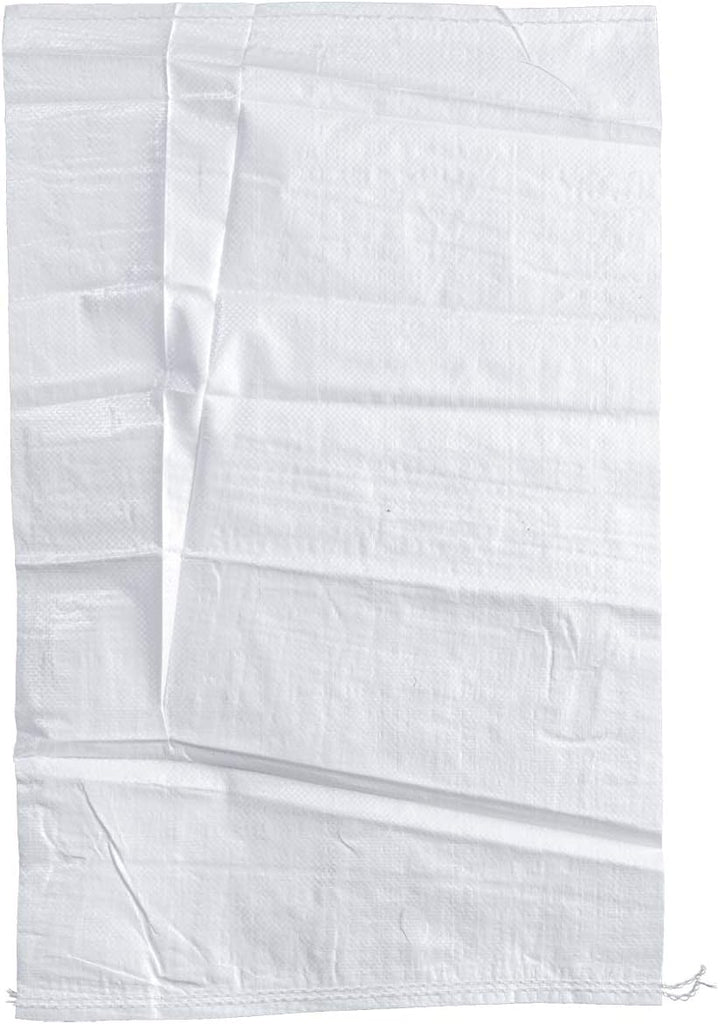 HaGa® Gewebesack 90 x 140cm - 10 Stk. Schwerlastsack PP-Sack Getreidesack weiss, 10