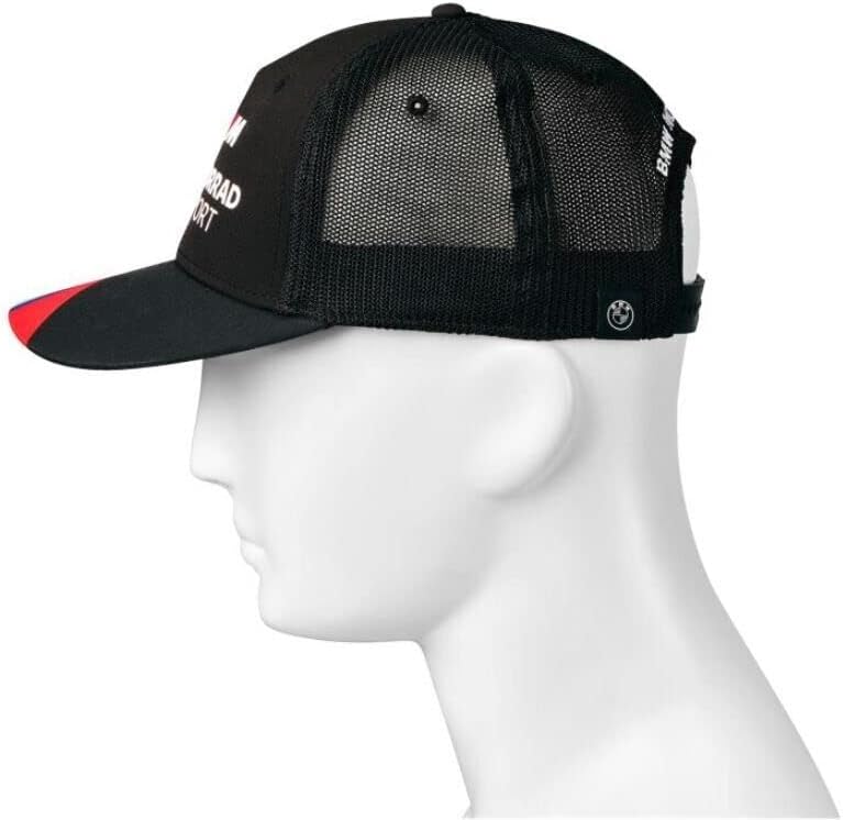 BMW Motorrad Baseball Cap Mütze Motorsport Herren Schwarz + Einkaufschip