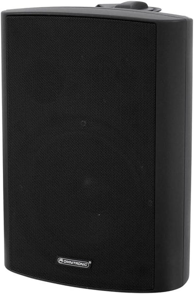 OMNITRONIC WP-6S ELA-Wandlautsprecher | 2-Wege-Lautsprecher mit Halterung, 100 V, 40 W RMS