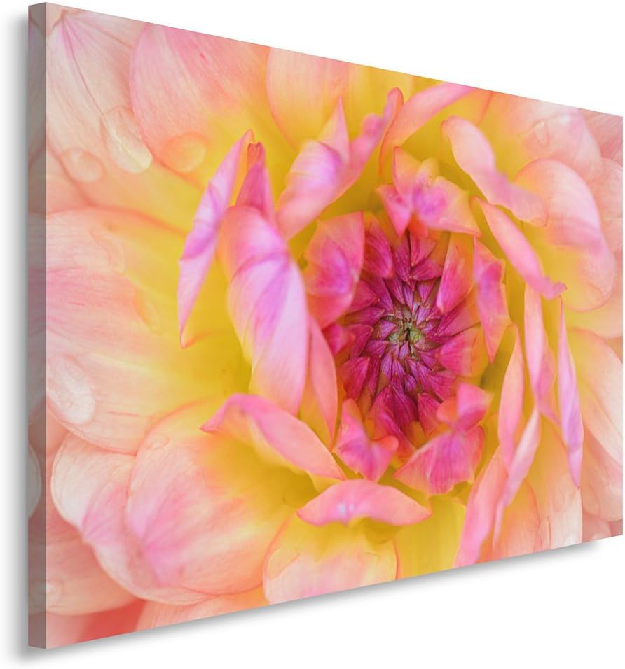 Feeby. Wandbild - 1 Teilig - 60x80 cm, Leinwand Bild Leinwandbilder Bilder Wandbilder Kunstdruck, DA