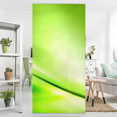 Bilderwelten Raumteiler Green Valley 250x120cm inkl. transparenter Halterung 250x120cm incl. transpa