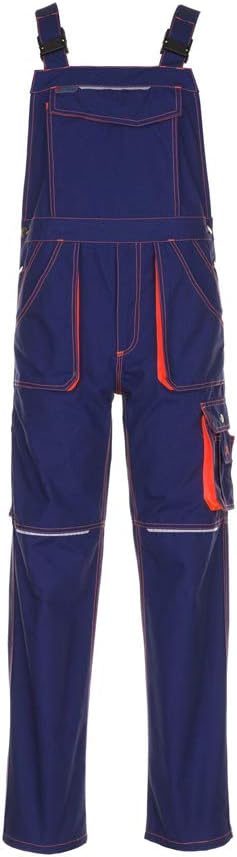 Planam Grösse 102 Unisex Basalt Neon Latzhose Marine orange Modell 6231 Marine/Orange 102, Marine/Or