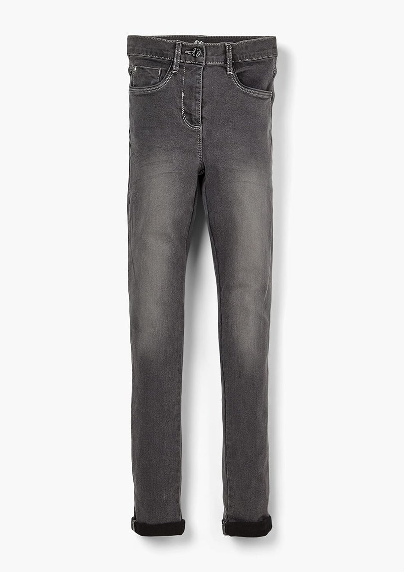 s.Oliver Mädchen Jeans 164 Dark Grey, 164 Dark Grey