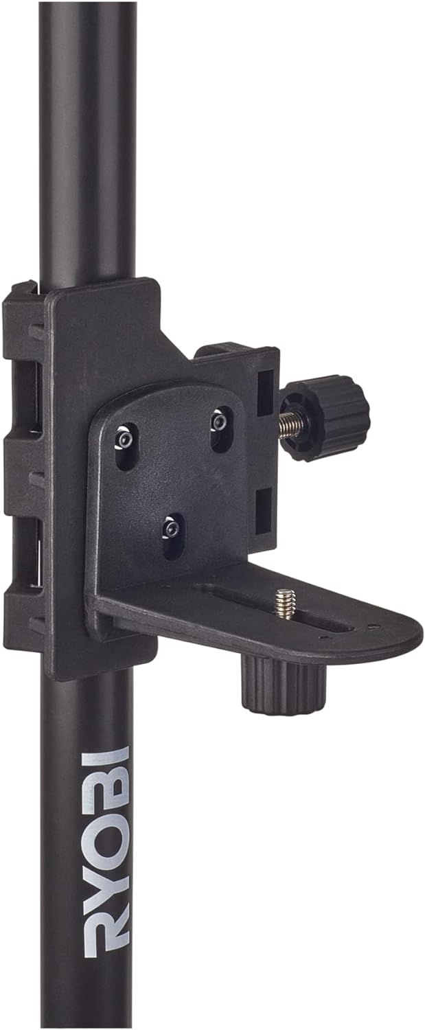 RYOBI Teleskopstange RBCLTP1 (mit Halterung für Kreuzlinienlaser, Länge 124-320 cm)
