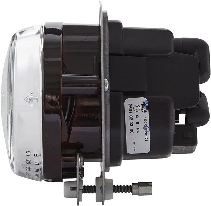 HELLA - FF-Nebelscheinwerfer - 90mm Essential - 24V - rund - Einbau - glasklare Streuscheibe - Licht