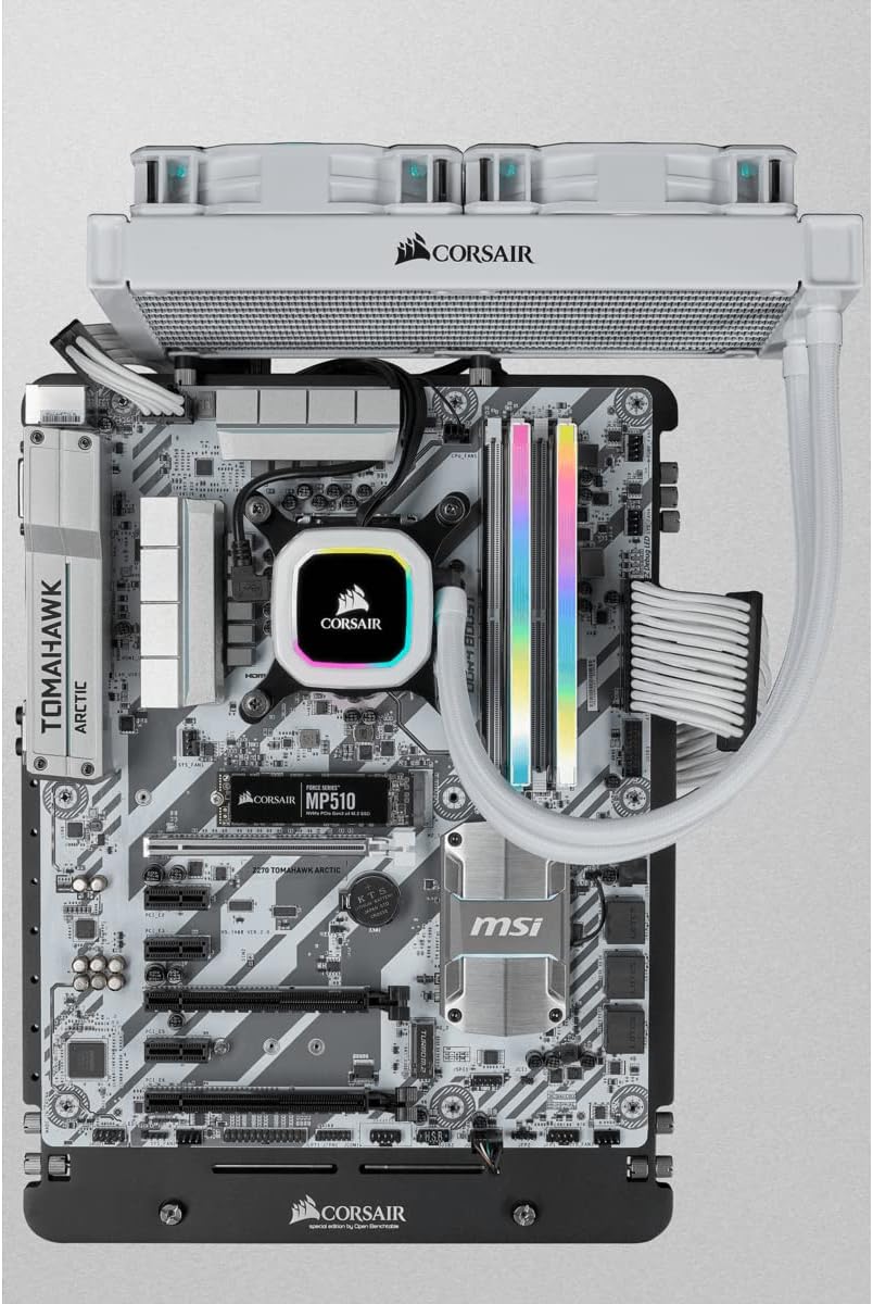 Corsair VENGEANCE RGB PRO SL 32GB (4x8GB) DDR4 3200 (PC4-25600) C16 1.35V - Weiss 4 x 8 GB, 4 x 8 GB