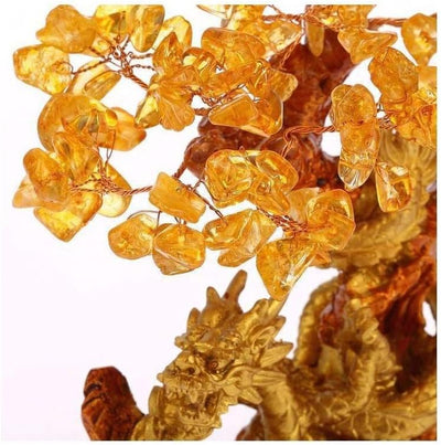 lachineuse Dragon-Baum aus Zitrone – Feng Shui – Erfolg, Reichtum und Wohlstand Drache - Citrin, Dra