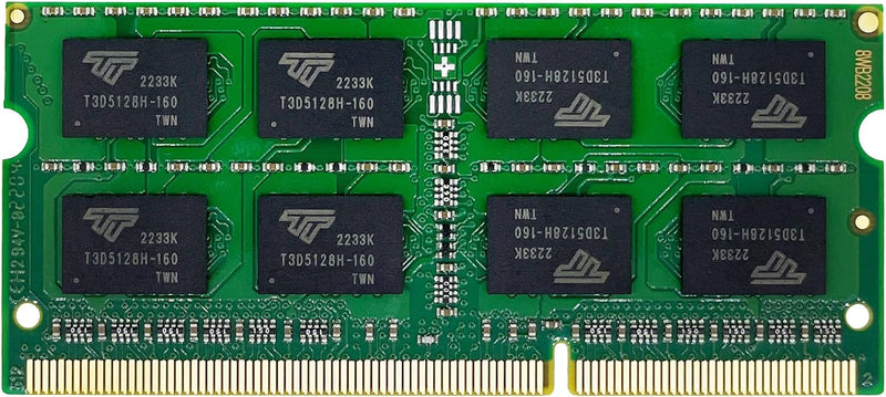 Timetec 8GB DDR3 1333MHz PC3-10600 Non-ECC Unbuffered 1.5V CL9 2Rx8 Dual Rank 204 Pin SODIMM Laptop